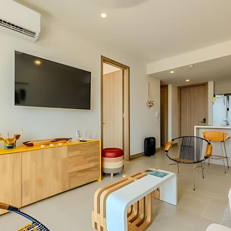 Sea and Marsh View plus Exit to Morros Eos Beach - Apartment - 8