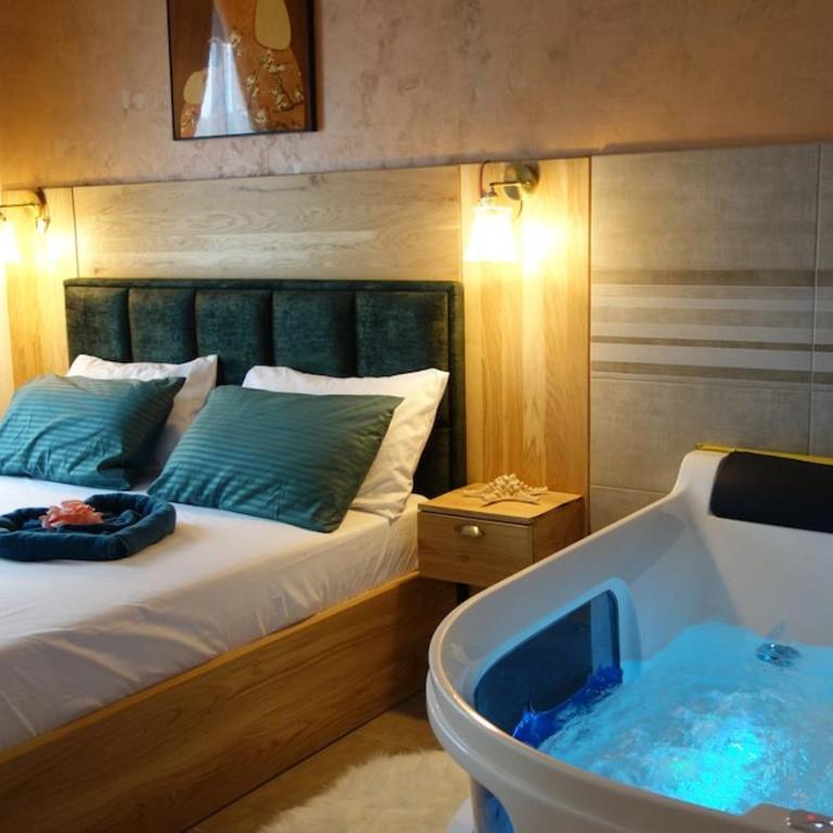 Oak Luxury Jacuzzi Suite - Apartment mit 1 Schlafzimmer - 29