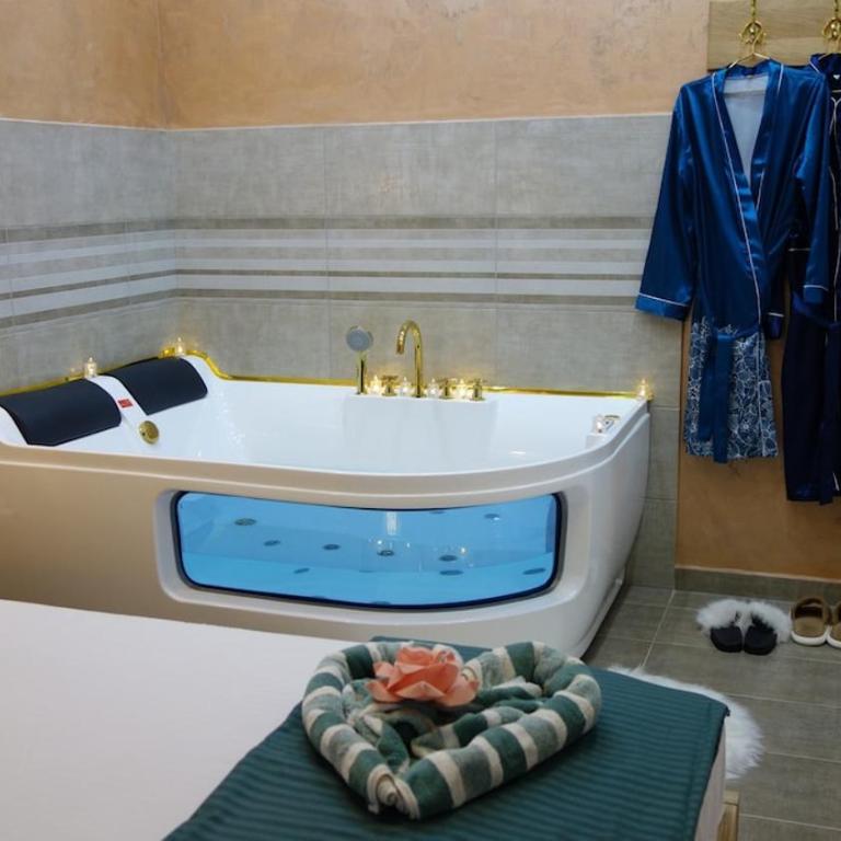 Oak Luxury Jacuzzi Suite - Apartment mit 1 Schlafzimmer - 30