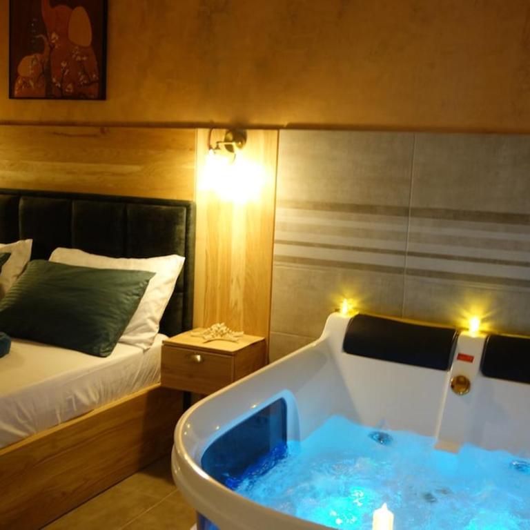 Oak Luxury Jacuzzi Suite - Apartment mit 1 Schlafzimmer - 31