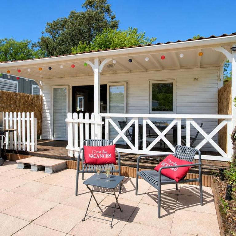 Ambre Air conditioned chalet Barbecue Sea 10 min - Appartement 2 Chambres - 4