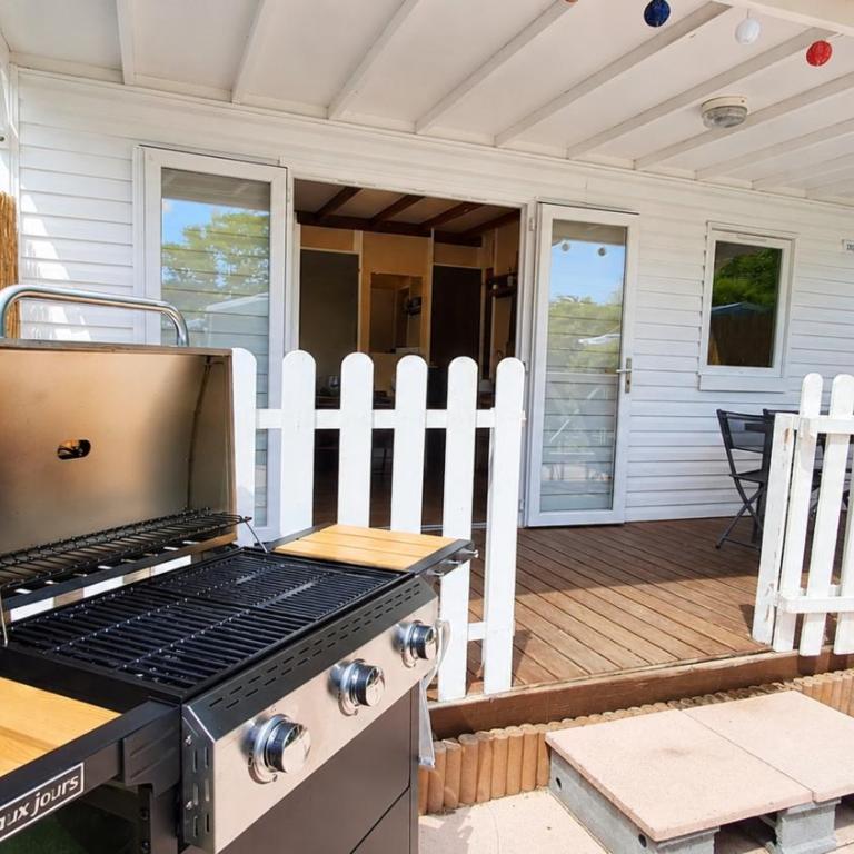 Ambre Air conditioned chalet Barbecue Sea 10 min - Appartement 2 Chambres - 10
