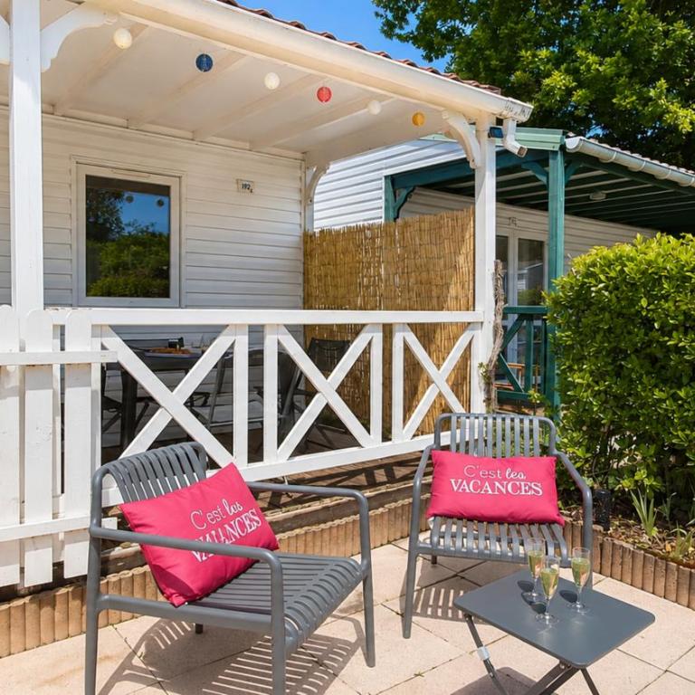 Ambre Air conditioned chalet Barbecue Sea 10 min - Appartement 2 Chambres - 11