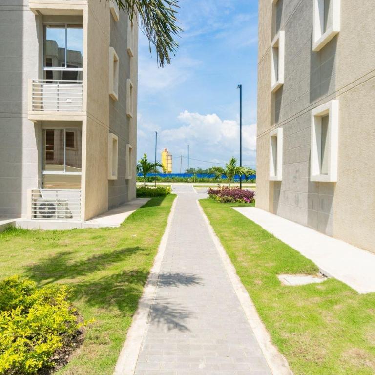 CLL11-404 Nuevo Apto Serena del Mar Playa-3min - Two-Bedroom Apartment with Balcony - 68