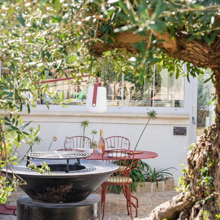 Domaine Secret d'Uzès & Spa - Avec piscine chauffée - Appartement 2 Chambres avec Balcon et Terrasse - 30