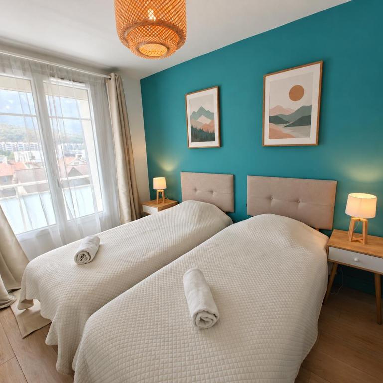Spacieux T4 vue sur les Alpes - Appartement 3 Chambres - 8