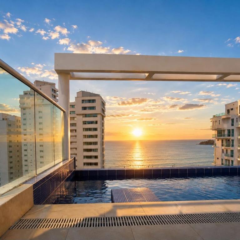 Aparta Suite Vista al Mar Rodadero Sur - One-Bedroom Apartment - 22