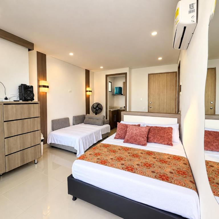 Aparta Suite Vista al Mar Rodadero Sur - One-Bedroom Apartment - 5