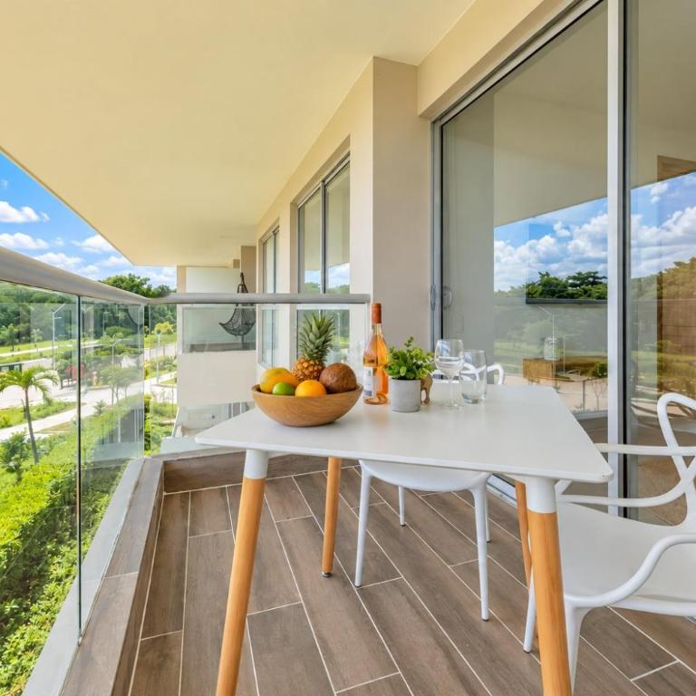 Baia Kristal: playa privada, laguna y balcón - One-Bedroom Apartment with Balcony - 39