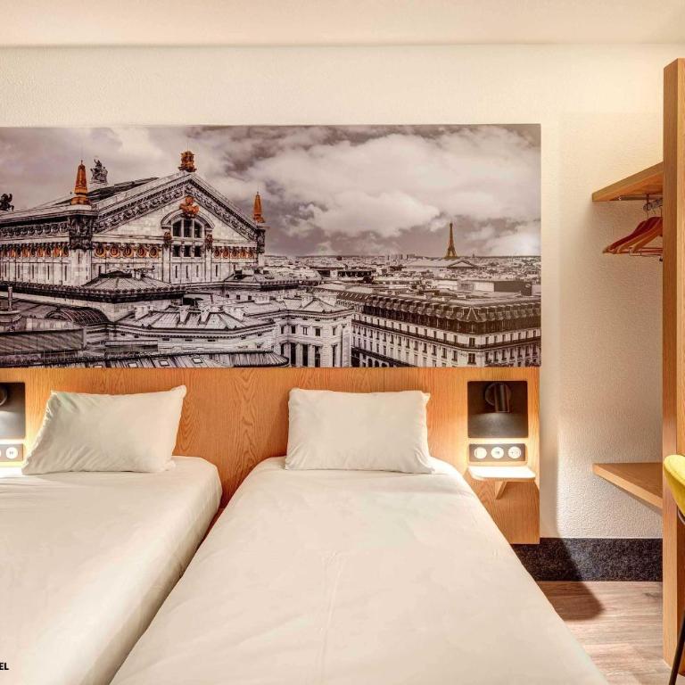 B&B HOTEL Reims Centre Erlon - Chambre Lits Jumeaux - 1