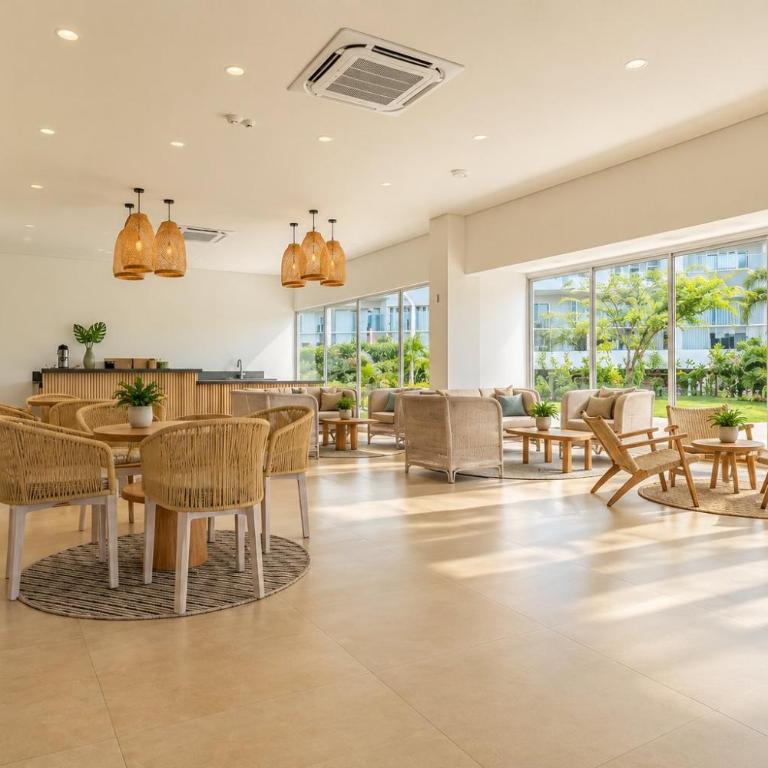 Baia Kristal: playa privada, laguna y balcón - One-Bedroom Apartment with Balcony - 51