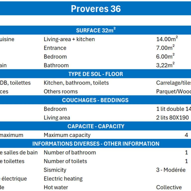 Charmant 2 pièces, exposé sud, sur les pistes - Appartement 1 Chambre - 22