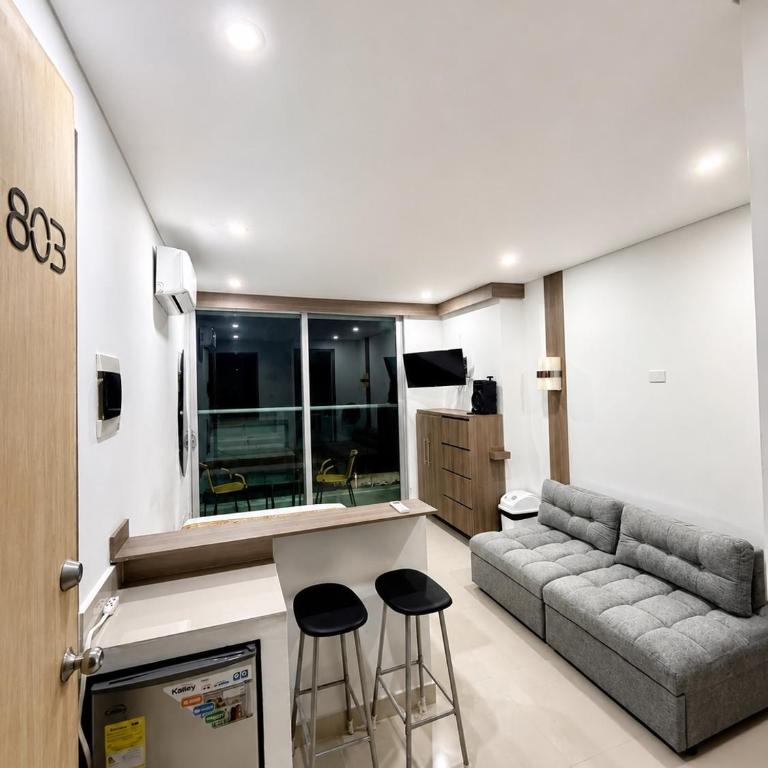 Aparta Suite Vista al Mar Rodadero Sur - One-Bedroom Apartment - 37