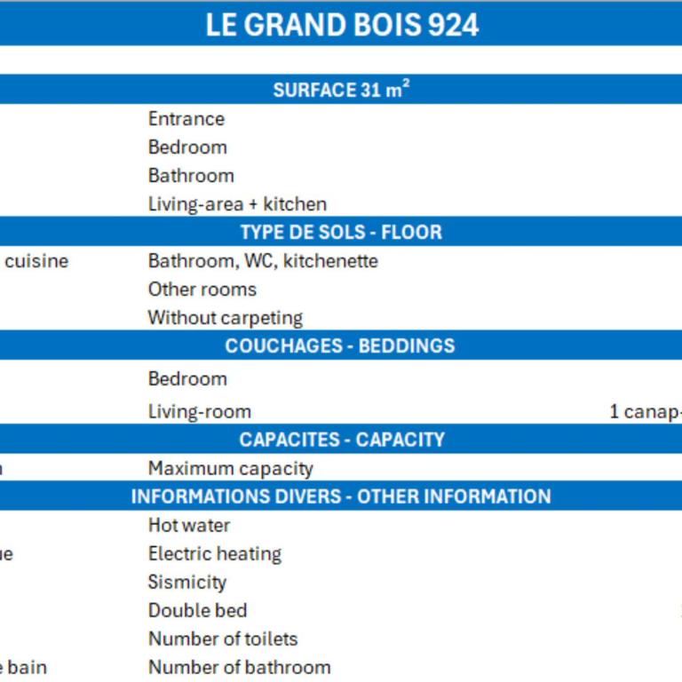 2 pièces confortables, skis aux pieds, proche des commerces - Appartement 1 Chambre - 24