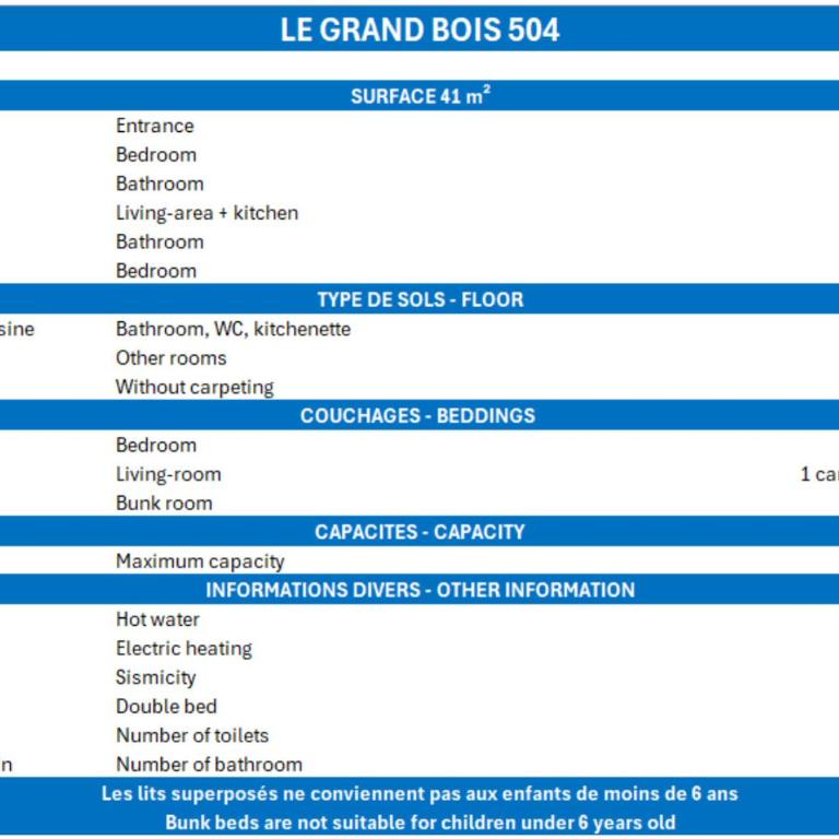 Confortable 2 Pièces + Cabine, Skis aux Pieds, 5-6 Personnes - One-Bedroom Apartment - 24