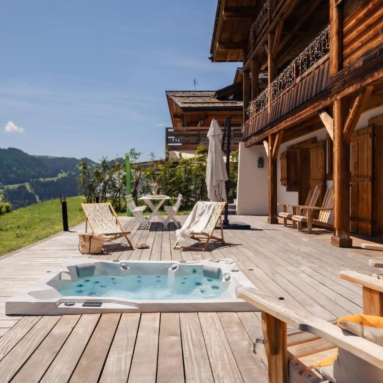 Chalet 4★, 5 chambres, spa extérieur, navette proche, animaux bienvenus - FR-1-304-301 - Chalet - 22