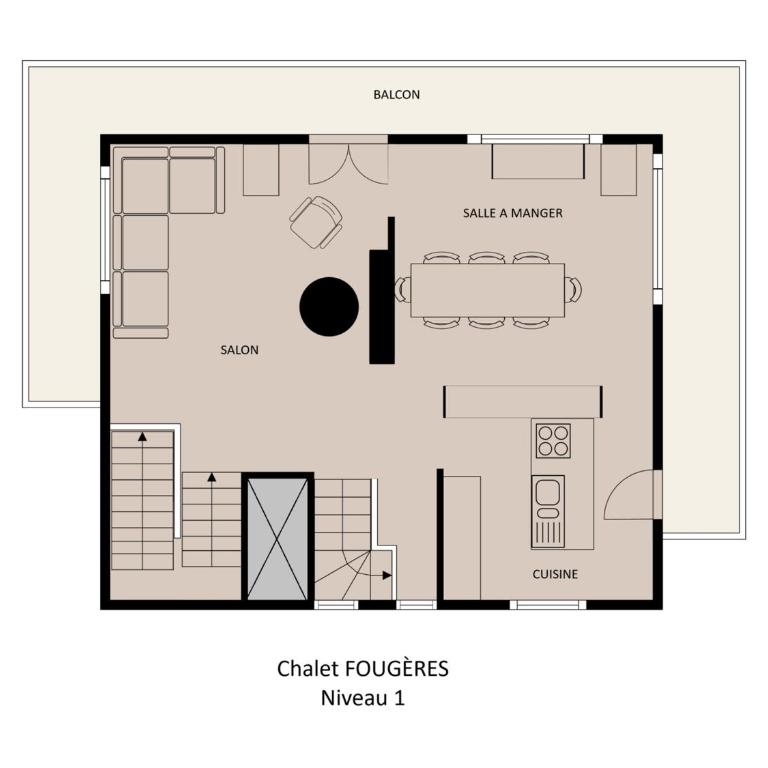 Chalet 4★, 10 pers, spa, proche pistes, animaux admis - FR-1-304-303 - Chalet - 23