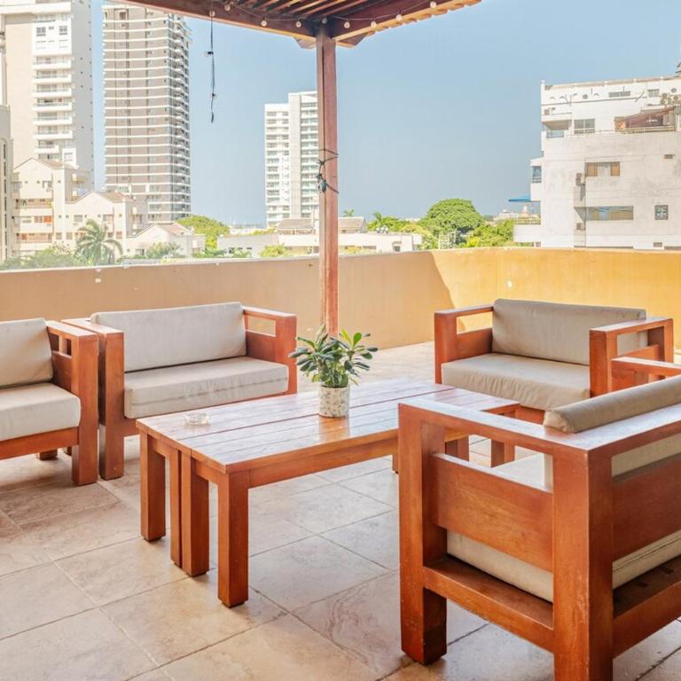Cartagena at your feet 2BR Terrace Bay View - Apartamento de 2 dormitorios - 1