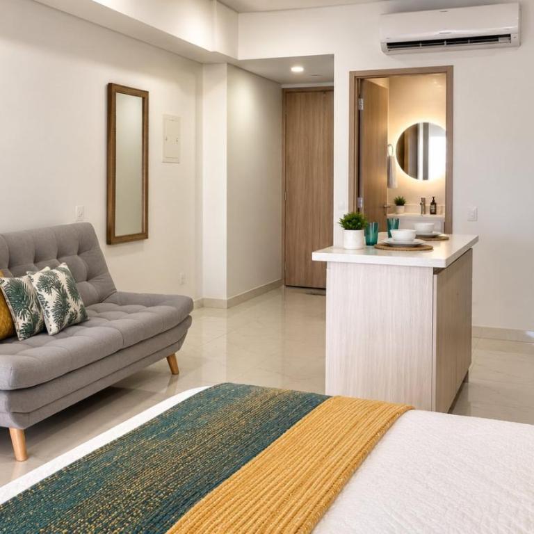 Suite frente al mar + piscina + balcón privado 727 - Suite con cama grande - 4