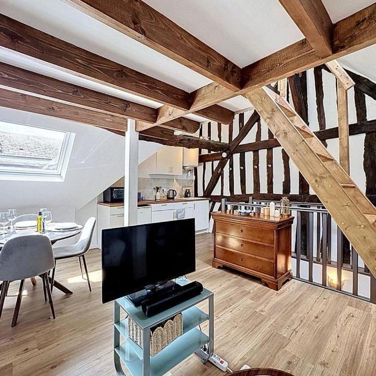Normandy Duplex Half-timbered Heart of Rouen - Appartement 2 Chambres - 1