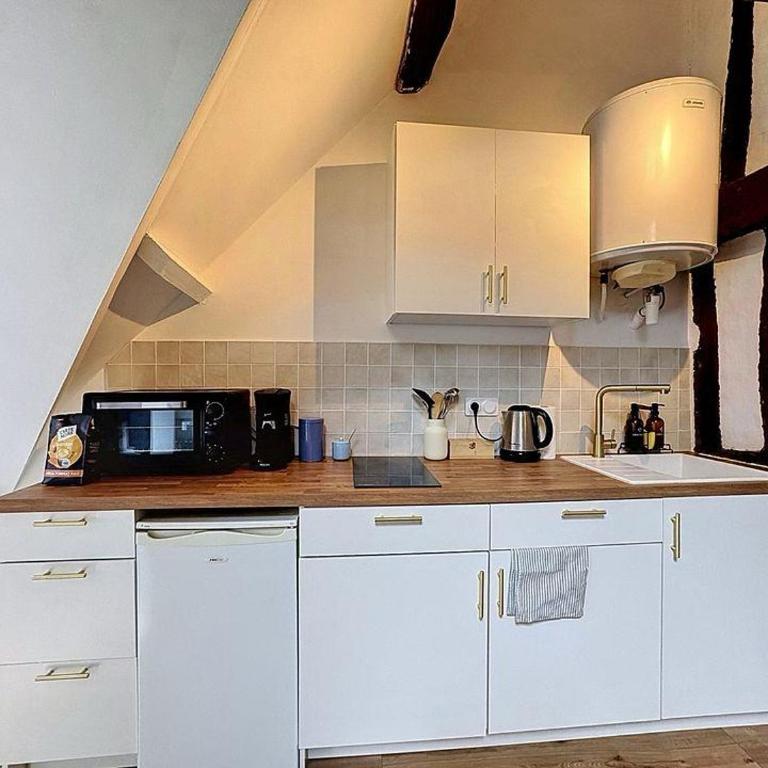 Normandy Duplex Half-timbered Heart of Rouen - Appartement 2 Chambres - 5