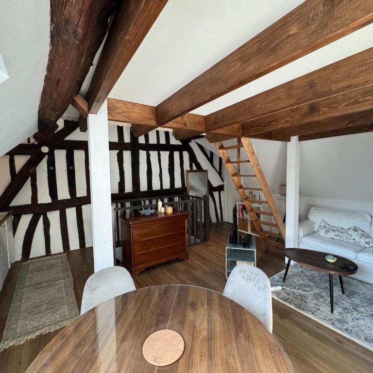 Normandy Duplex Half-timbered Heart of Rouen - Appartement 2 Chambres - 7