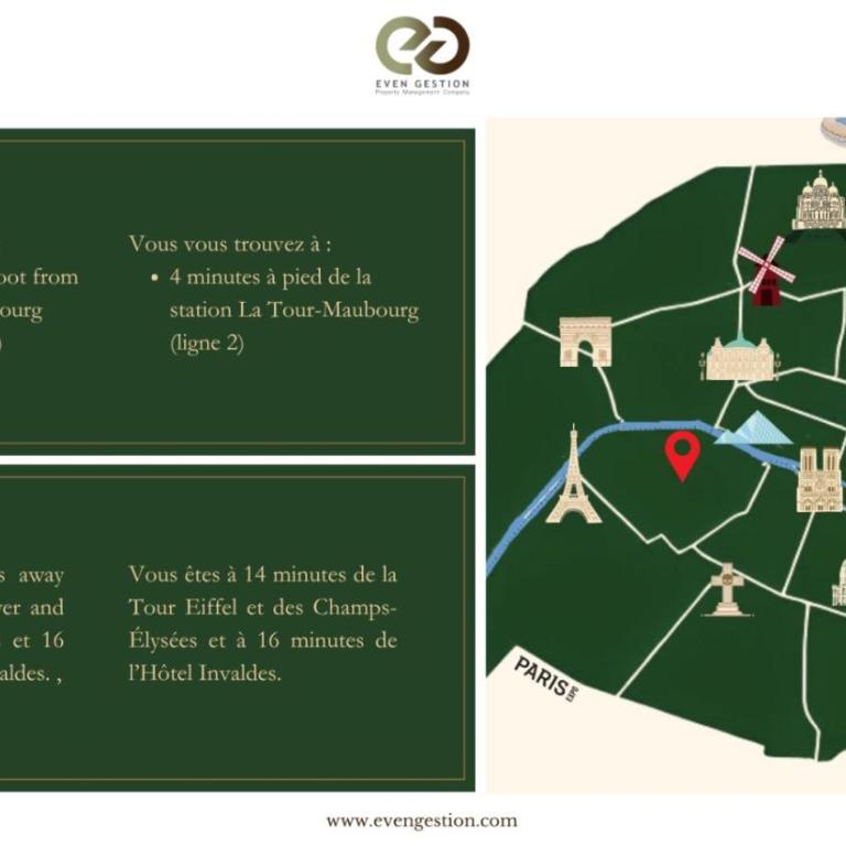 2Pers#1Chambre#Invalides#TourEiffel#Paris07 - Apartamento de 1 dormitorio - 4
