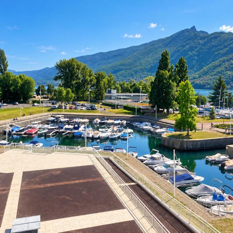 Studio au bord de la Marina d'Aix-les-Bains pour 2 personnes - Appartement 1 Chambre - 4