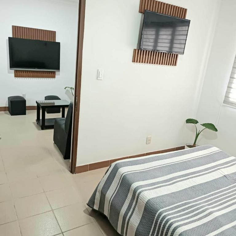 Hermoso y centrico departamento a pasos del Parque Bolivar - One-Bedroom Apartment - 5