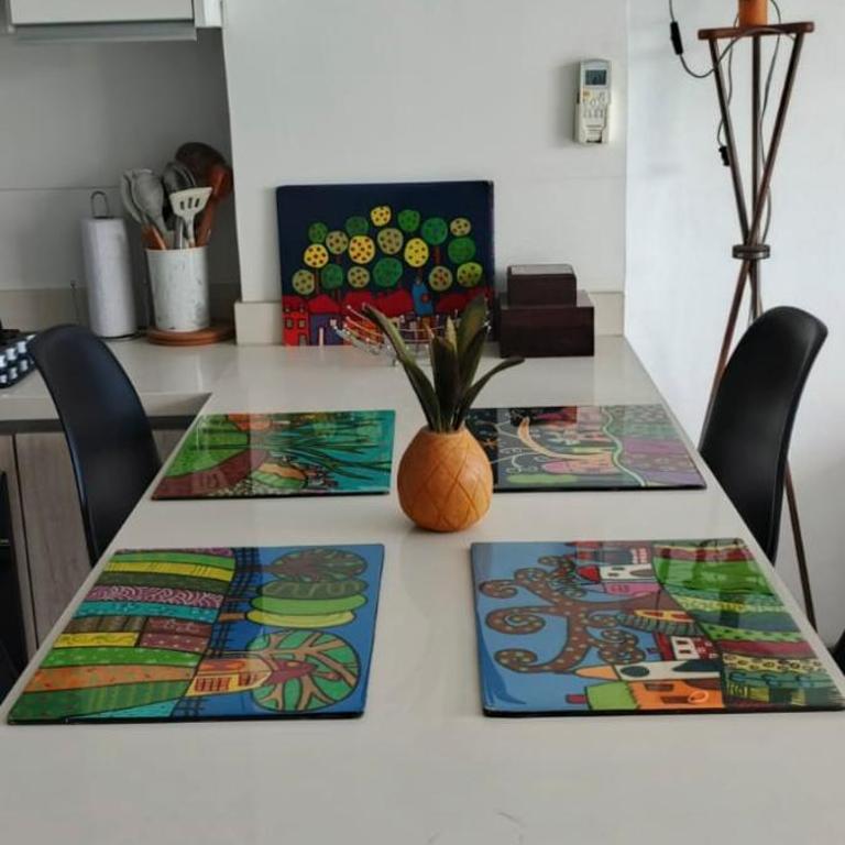 Modern condo 5 min to the beach, Santa Marta - Apartamento de 1 dormitorio - 6