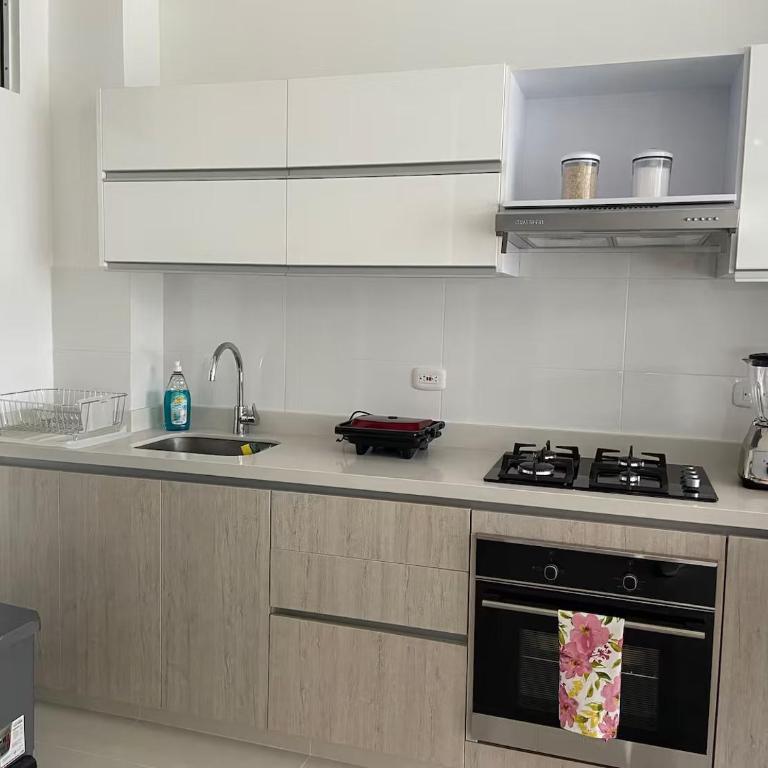 Modern condo 5 min to the beach, Santa Marta - Apartamento de 1 dormitorio - 10