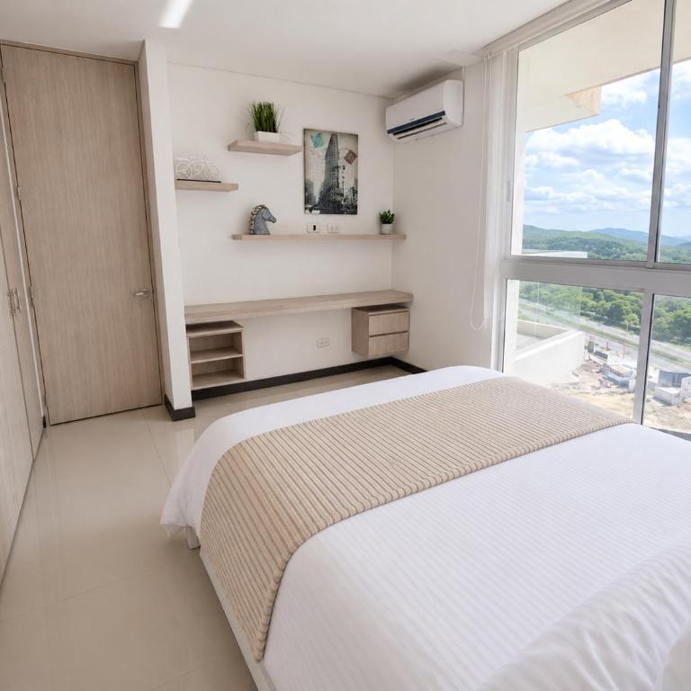 Modern condo 5 min to the beach, Santa Marta - Apartamento de 1 dormitorio - 53