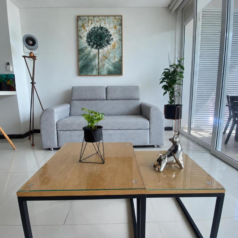 Modern condo 5 min to the beach, Santa Marta - Apartamento de 1 dormitorio - 65