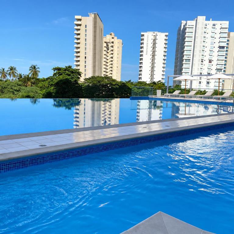 Modern condo 5 min to the beach, Santa Marta - Apartamento de 1 dormitorio - 66