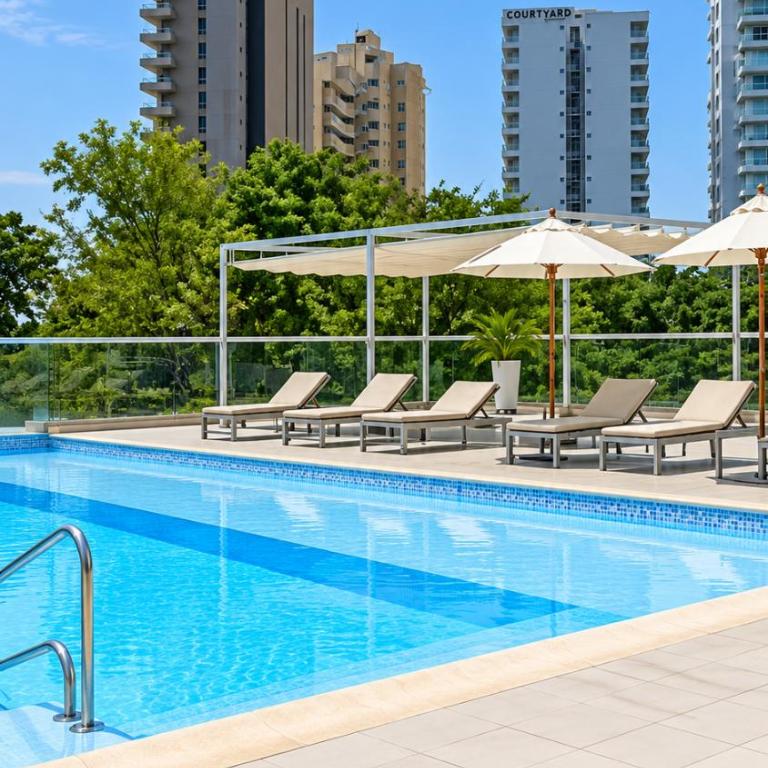 Modern condo 5 min to the beach, Santa Marta - Apartamento de 1 dormitorio - 67