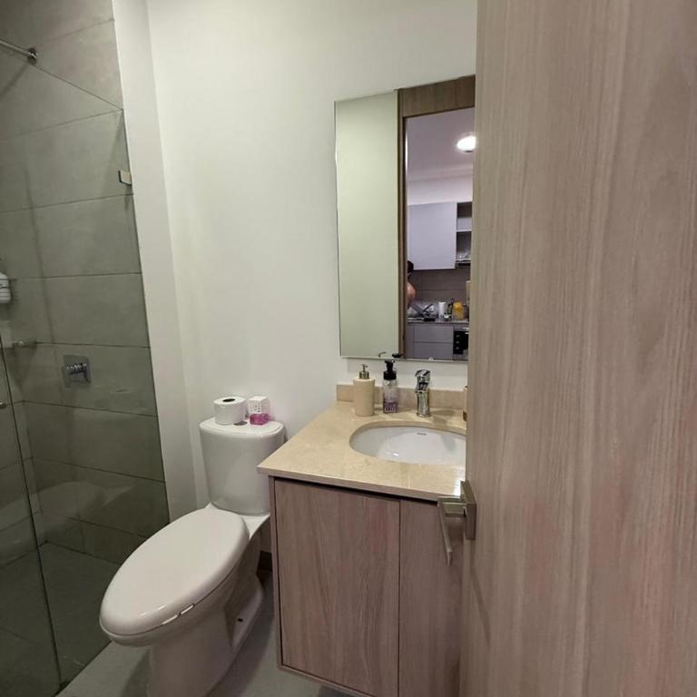 Apto Frente al Mar,Santa Marta, Piscina, Mar - One-Bedroom Apartment - 5