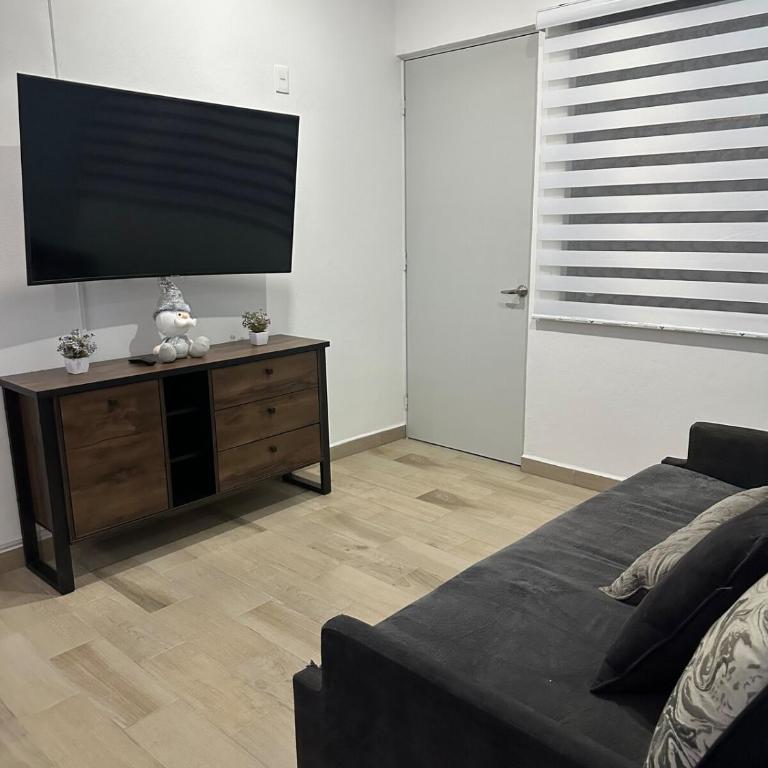 Hermoso departamento - 2 habitaciones,3 camas - 5 minutos de estadio GNP y Palacio Deportes - Apartamento de 2 dormitorios - 4