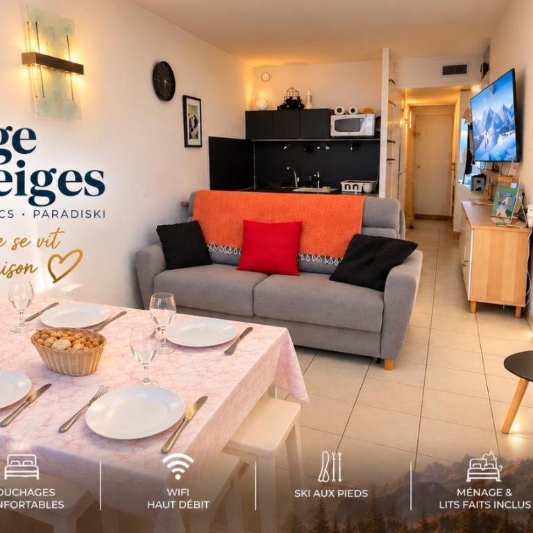La Loge des Neiges - Ménage inclus - Lits faits - Ski IN-OUT - Arc 2000 - La conciergerie du Varet - Appartement 1 Chambre - 1