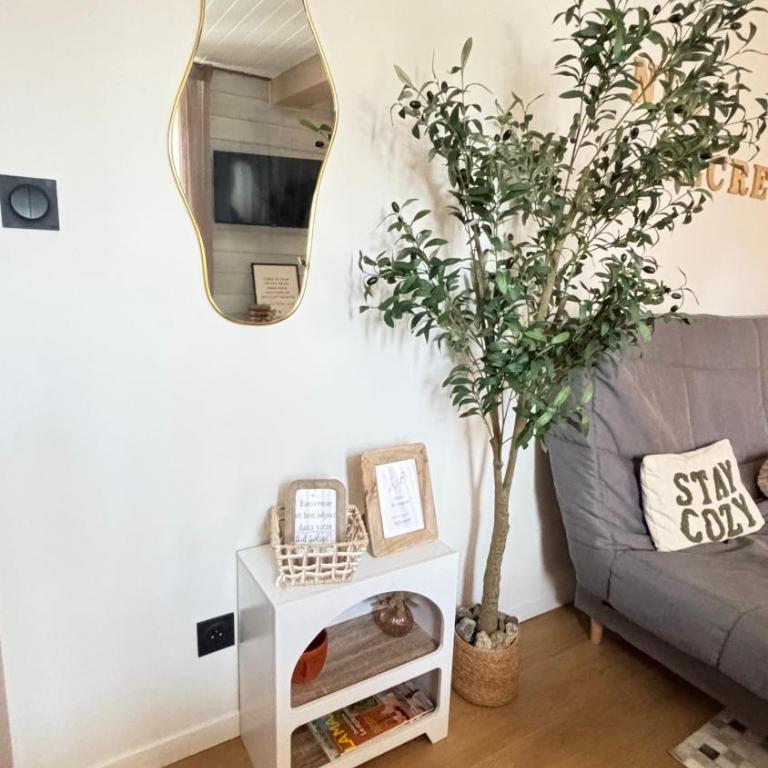 Le Nid Secret - Appartement avec balnéothérapie - Appartement 1 Chambre avec Baignoire Spa - 16