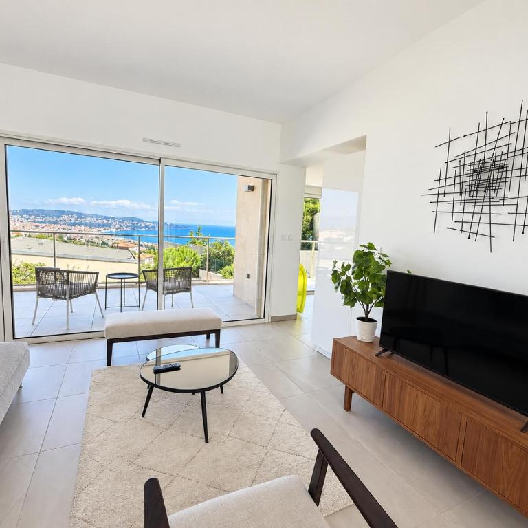 Casa Serena Sea View Terrasse Parking Bleu Pearl - Appartement 2 Chambres - 1