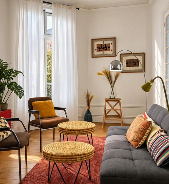 La Bohème, appartement chaleureux et décoré avec goût - Appartement 3 Chambres - 3
