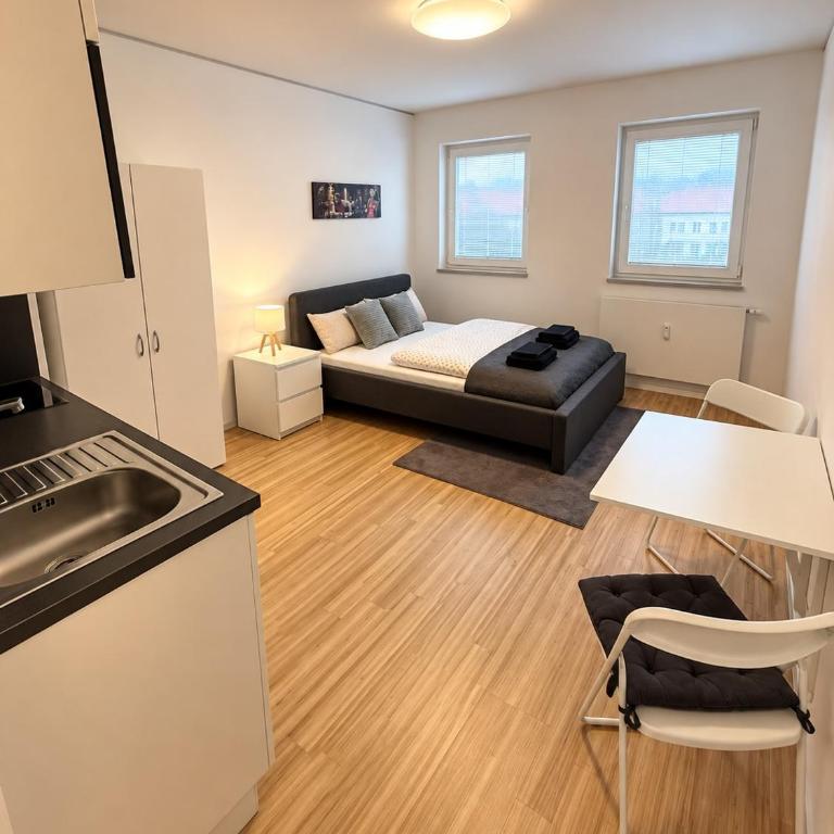 City Studio Würzburg Zentral - Apartment mit 1 Schlafzimmer - 3
