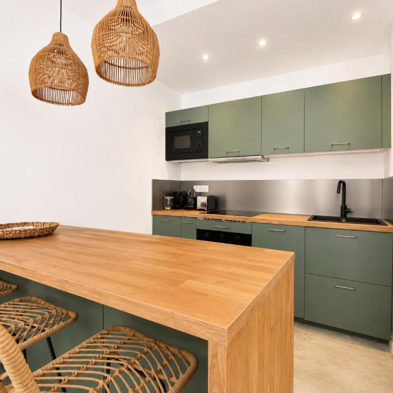 Carré du Roi, T3, jardin, clim, centre-ville, arceaux - Appartamento - 9