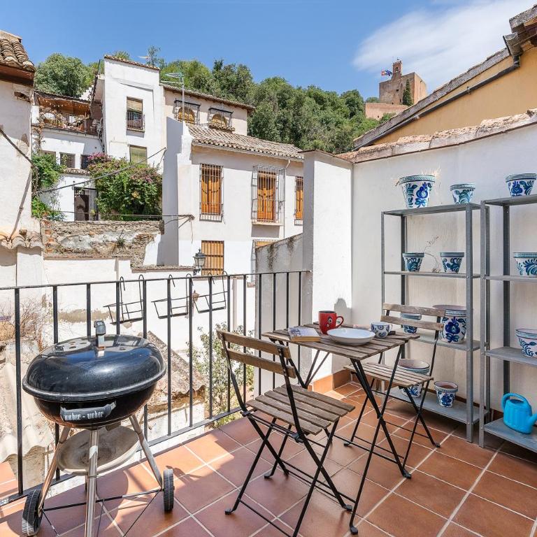 3 La Casa del Cuento - Ático con vista a la Alhambra - Apartamento de 1 dormitorio - 5