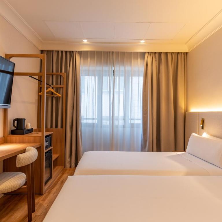 Petit Palace Cliper-Gran Vía - Camera Matrimoniale/Doppia con Letti Singoli (1-2 Adulti) - 6