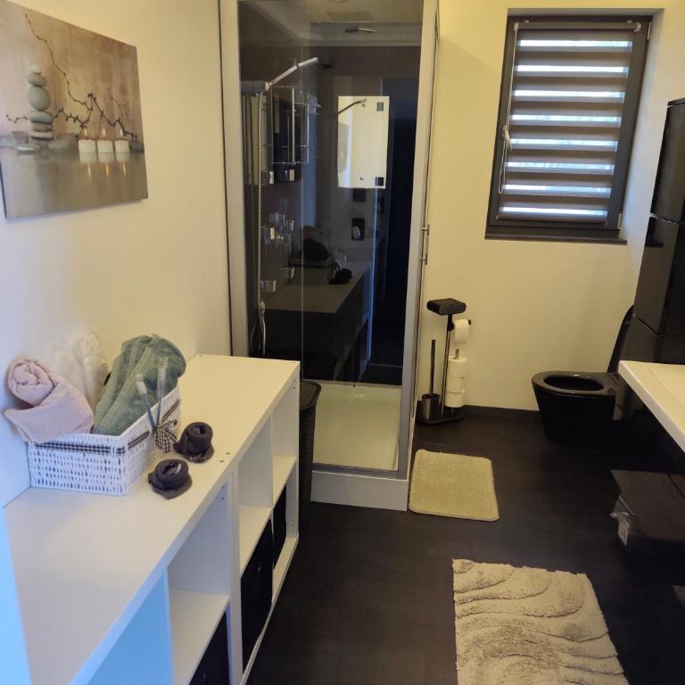 Stadt und See Nahes wohnen mit großer Terasse und Carport Parkplatz - Apartment mit 1 Schlafzimmer - 4