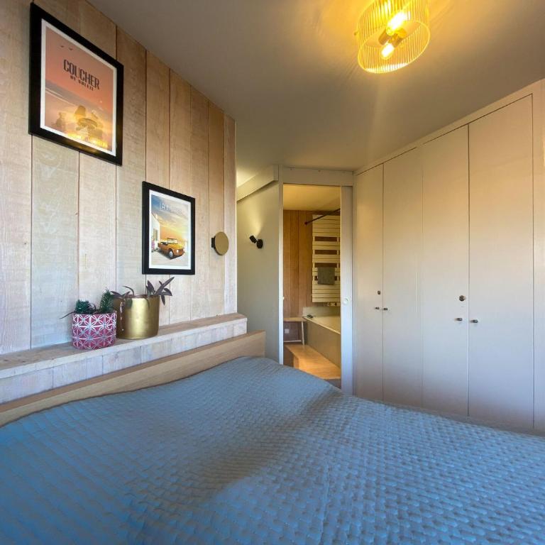 Résidence Le Vaugella - Situé aux Arcs 1800, au sein de la résidence Le Vaugella avec ascenseur, ce spacieux appartement traversant de 74 m² accueille j MAE-8123 - Appartement - 8