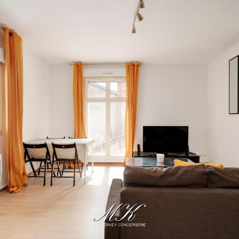 Le Safran À 9 min de Stanislas, Nancy - Appartement 3 Chambres - 17
