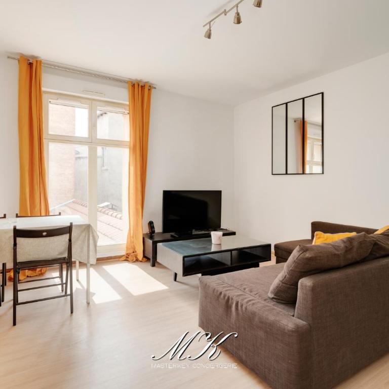 Le Safran À 9 min de Stanislas, Nancy - Appartement 3 Chambres - 1