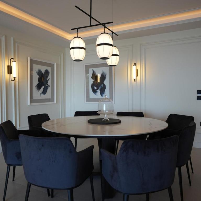 Sea-View Terrace on Banús Marina, 240m Flat - Apartamento de 3 dormitorios con vistas al mar - 8